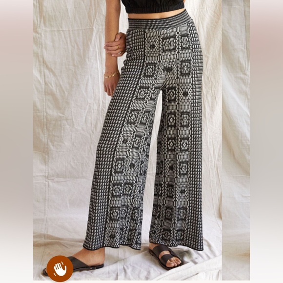 Cecilia Prado Abstract Knit Pants Size Small - Picture 5 of 5